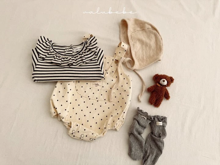 Valu Bebe - Korean Baby Fashion - #babyfashion - Poipoi Suspenders Suit (Bebe) - 9