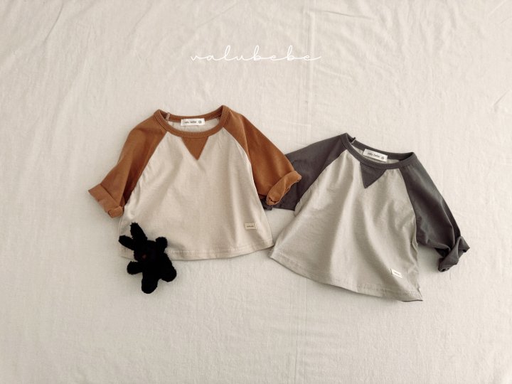 Valu Bebe - Korean Baby Fashion - #babyfashion - Triangular Raglan Tee (Bebe) - 6