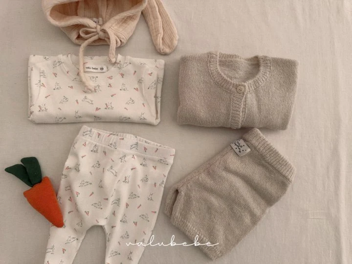 Valu Bebe - Korean Baby Fashion - #babyfashion - Bebe Core Knit Pants - 7