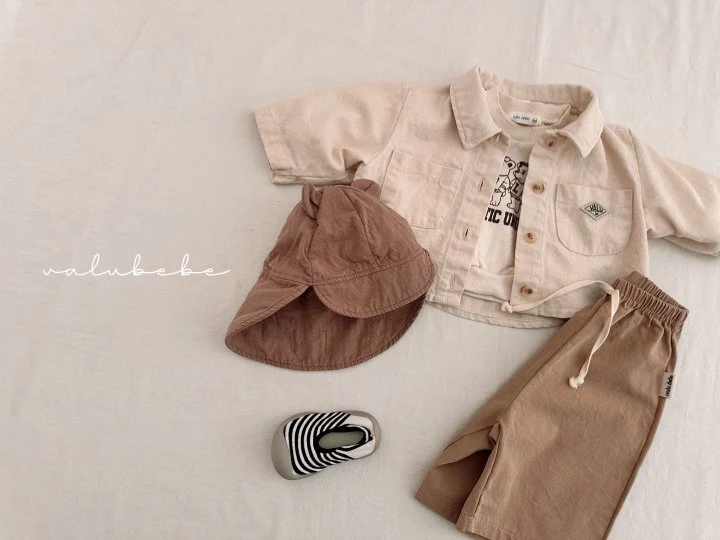 Valu Bebe - Korean Baby Fashion - #babyfashion - Bebe Oxford Easy Pants - 7