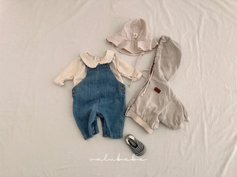 Valu Bebe - Korean Baby Fashion - #babyfashion - Bebe Round Collar Tee - 12