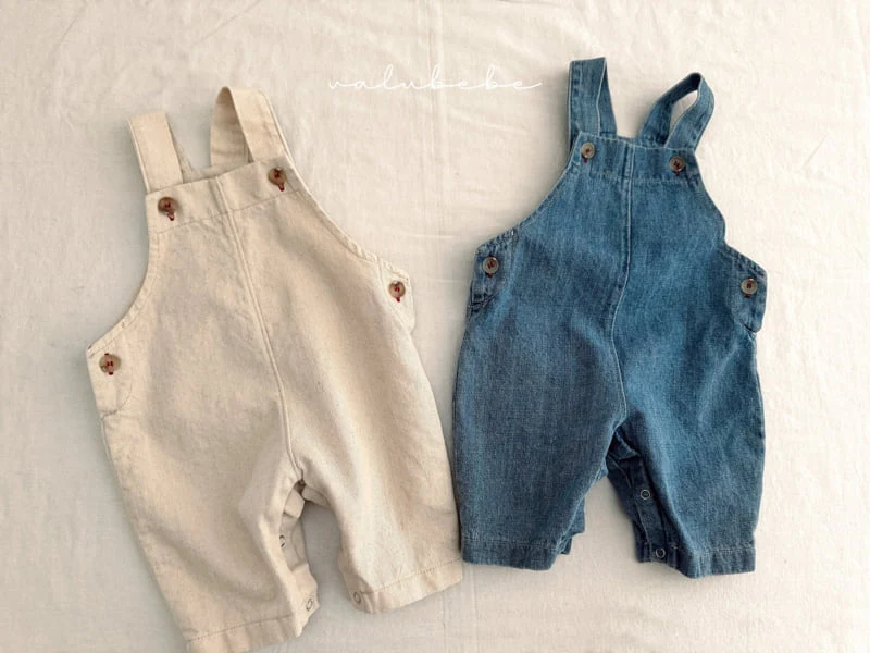 Valu Bebe - Korean Baby Fashion - #babyfashion - Bebe Stitched Overalls Suit - 12