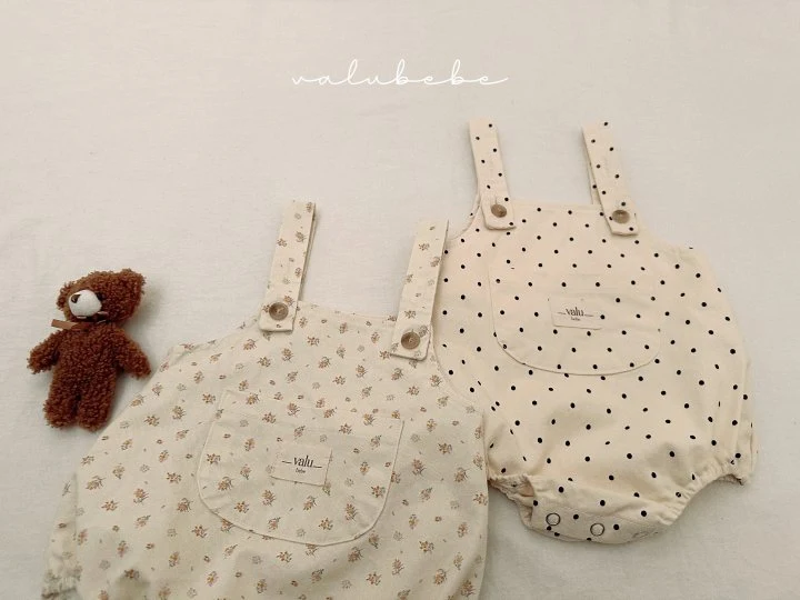 Valu Bebe - Korean Baby Fashion - #babyfever - Poipoi Suspenders Suit (Bebe) - 10