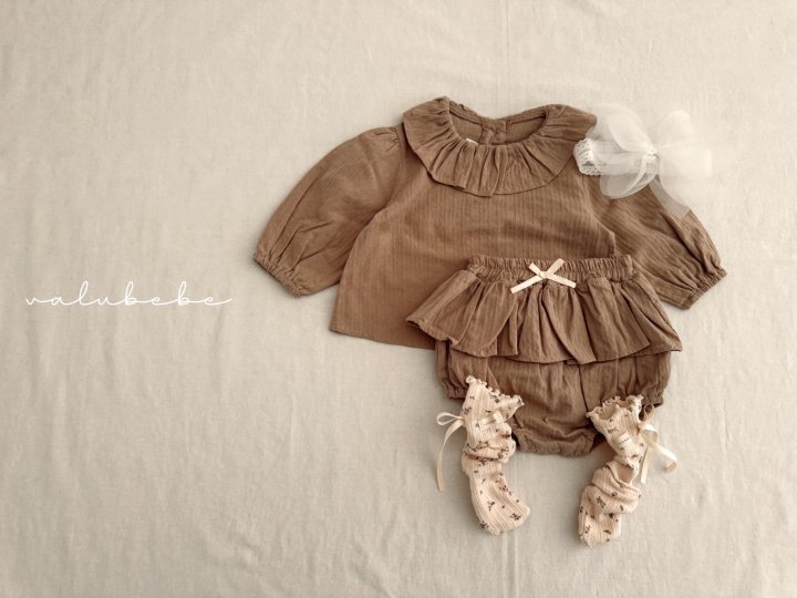 Valu Bebe - Korean Baby Fashion - #babyfever - Frill Ruffle Bloomers (Bebe) - 6