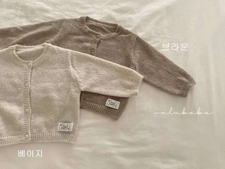 Valu Bebe - Korean Baby Fashion - #babyfever - Core Knit Cardigan - 9