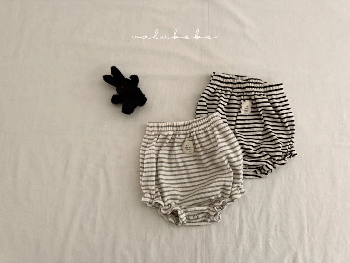 Valu Bebe - Korean Baby Fashion - #babyfever - Bebe Veronica Stripe Bloomer - 3