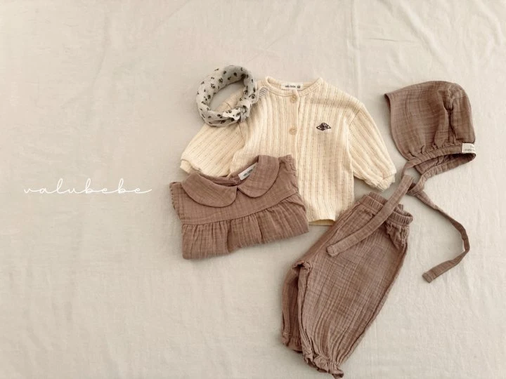 Valu Bebe - Korean Baby Fashion - #babyfever - Bebe Natural Dunka Blouse - 7