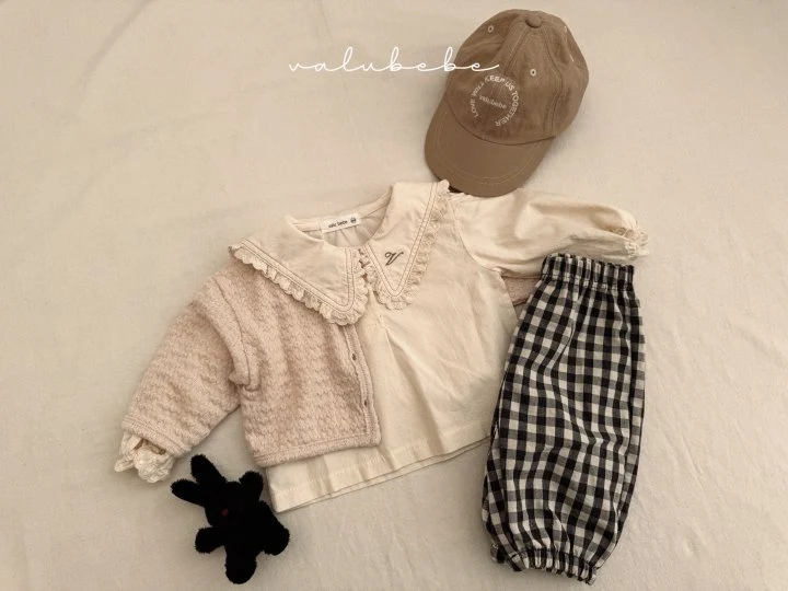 Valu Bebe - Korean Baby Fashion - #babygirlfashion - Spring Emboss Pants (Kids) - 6