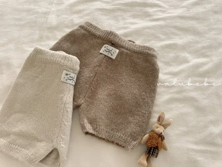 Valu Bebe - Korean Baby Fashion - #babygirlfashion - Bebe Core Knit Pants - 9