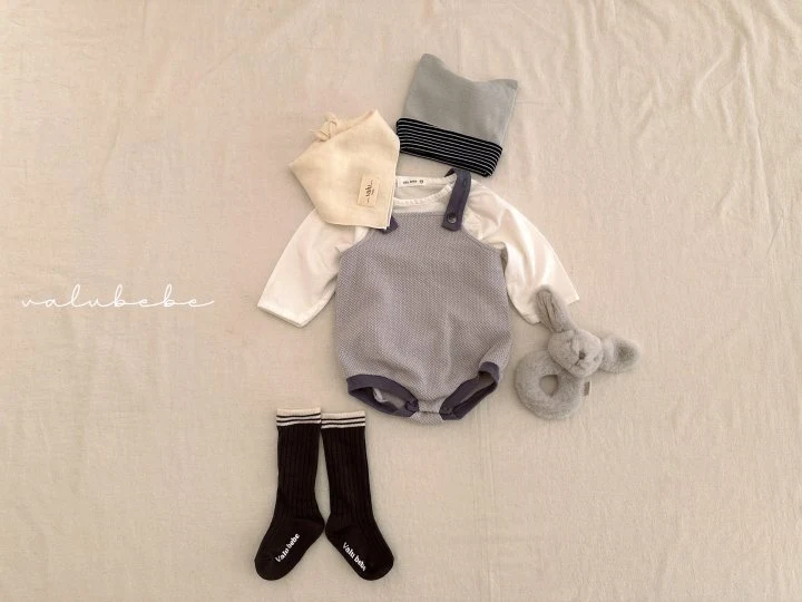 Valu Bebe - Korean Baby Fashion - #babyfever - Bebe Basic Side Button Tee 3 - 4