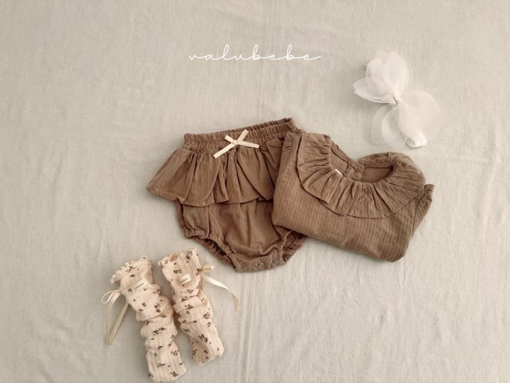 Valu Bebe - Korean Baby Fashion - #babylifestyle - Frill Ruffle Blouse (Bebe) - 10