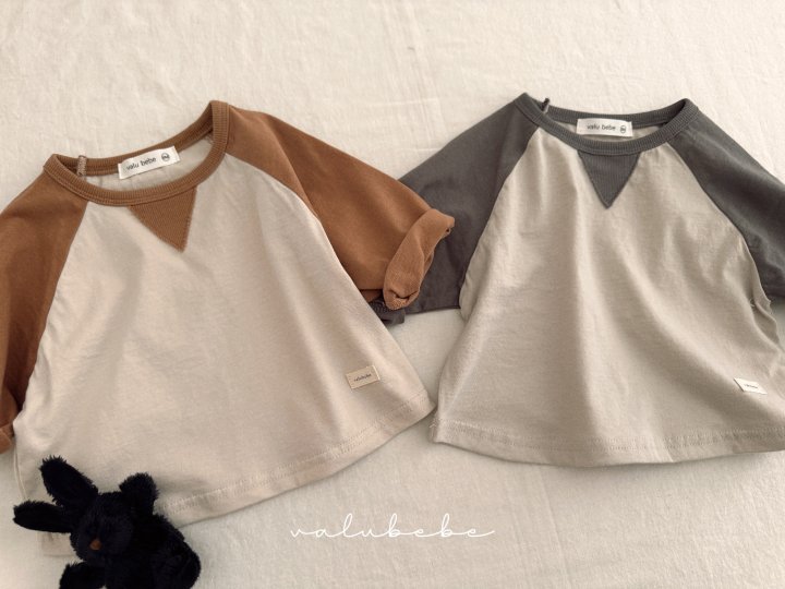 Valu Bebe - Korean Baby Fashion - #babylifestyle - Triangular Raglan Tee (Bebe) - 9