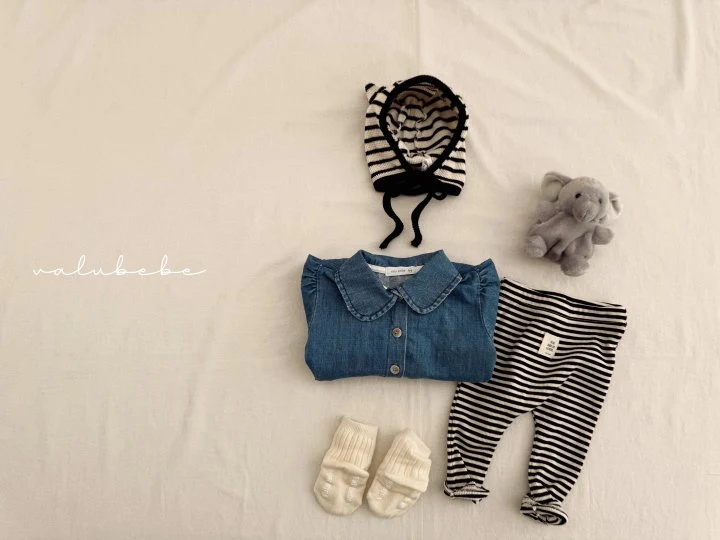 Valu Bebe - Korean Baby Fashion - #babylifestyle - Bebe Striped Leggings 25 - 5