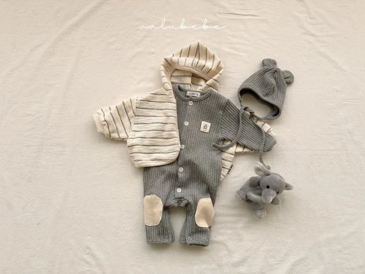 Valu Bebe - Korean Baby Fashion - #babylifestyle - Bebe Moa Hooded Cardigan