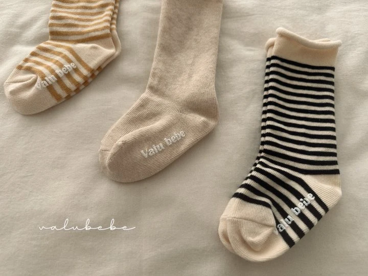 Valu Bebe - Korean Baby Fashion - #babylifestyle - Bebe Sunny Combi Socks - 11