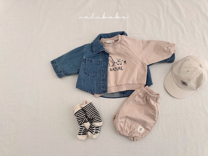 Valu Bebe - Korean Baby Fashion - #babylifestyle - Bebe Raglan Sweatshirt