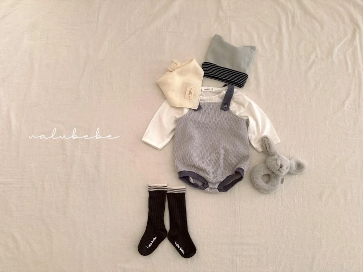 Valu Bebe - Korean Baby Fashion - #babyoninstagram - Hachi Emboss Suit (Bebe) - 5