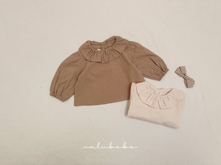 Valu Bebe - Korean Baby Fashion - #babyoninstagram - Frill Ruffle Blouse (Bebe) - 11