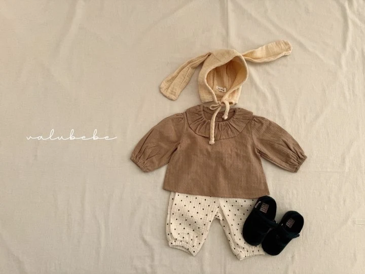 Valu Bebe - Korean Baby Fashion - #babyoninstagram - Spring Emboss Pants (Kids) - 8