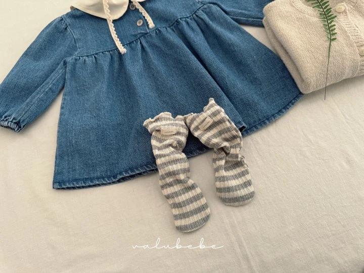 Valu Bebe - Korean Baby Fashion - #babyoninstagram - Bebe Stripe Socks - 7