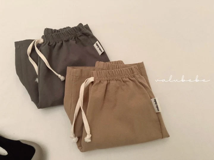 Valu Bebe - Korean Baby Fashion - #babyoninstagram - Kids Oxford Easy Pants - 10