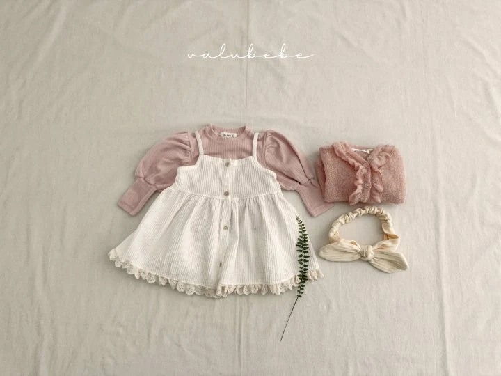 Valu Bebe - Korean Baby Fashion - #babyoninstagram - Kids Jane Frill Cardigan - 5