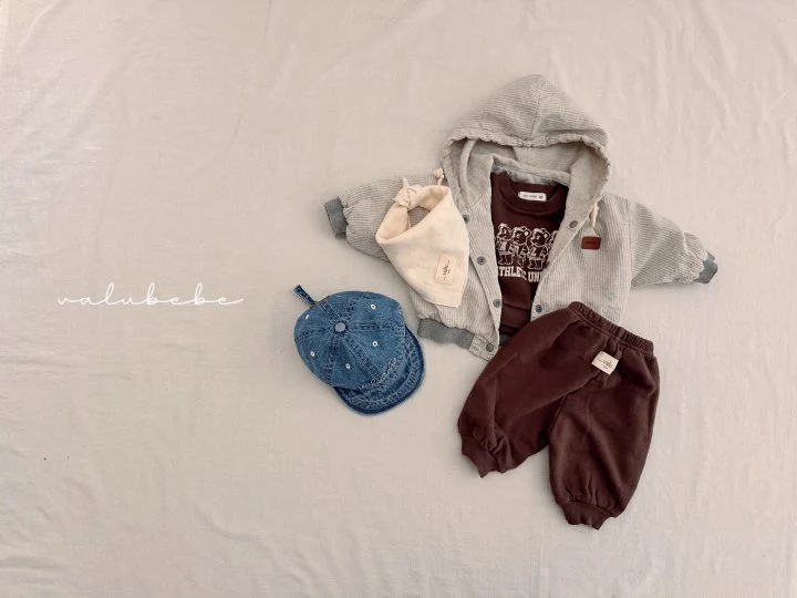 Valu Bebe - Korean Baby Fashion - #babylifestyle - Bebe Velu Denim Cap - 4