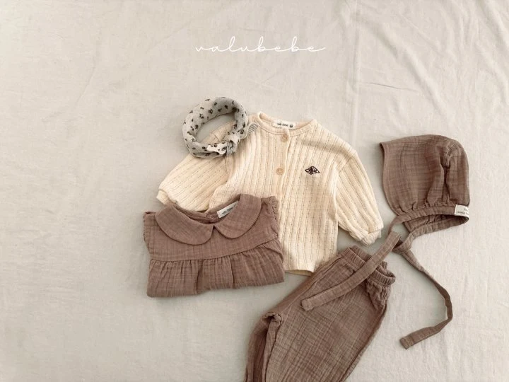 Valu Bebe - Korean Baby Fashion - #babyoninstagram - Bebe Natural Pants - 8