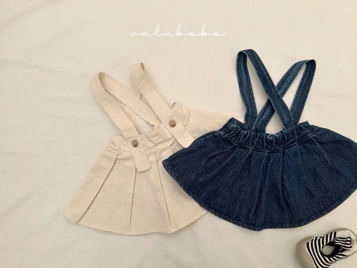 Valu Bebe - Korean Baby Fashion - #babyootd - If Pleated Skirt (Bebe) - 6