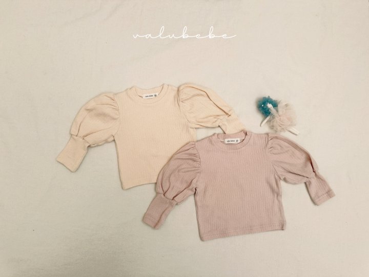 Valu Bebe - Korean Baby Fashion - #babyootd - Eddie Puff Tee (Bebe) - 12