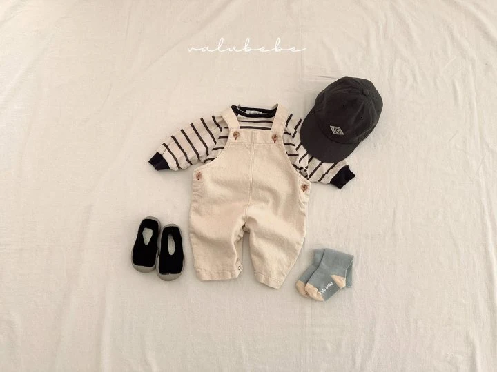 Valu Bebe - Korean Baby Fashion - #babyootd - Kids Stitched Overalls Suit