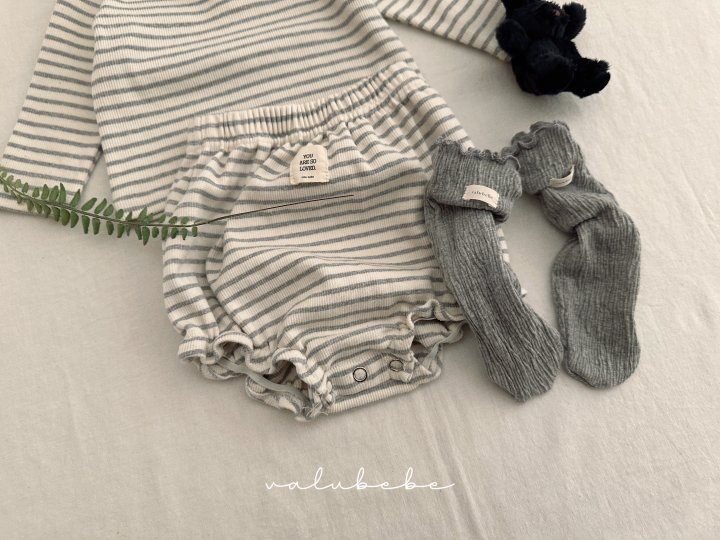 Valu Bebe - Korean Baby Fashion - #babyootd - Bebe Zigzag Socks - 7