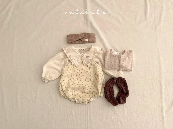 Valu Bebe - Korean Baby Fashion - #babyoutfit - Poipoi Suspenders Suit (Bebe)