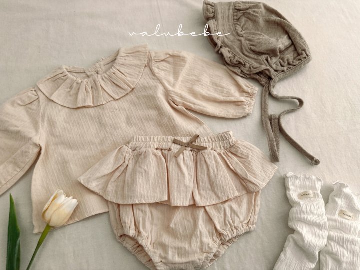 Valu Bebe - Korean Baby Fashion - #babyoutfit - Frill Ruffle Bloomers (Bebe) - 12