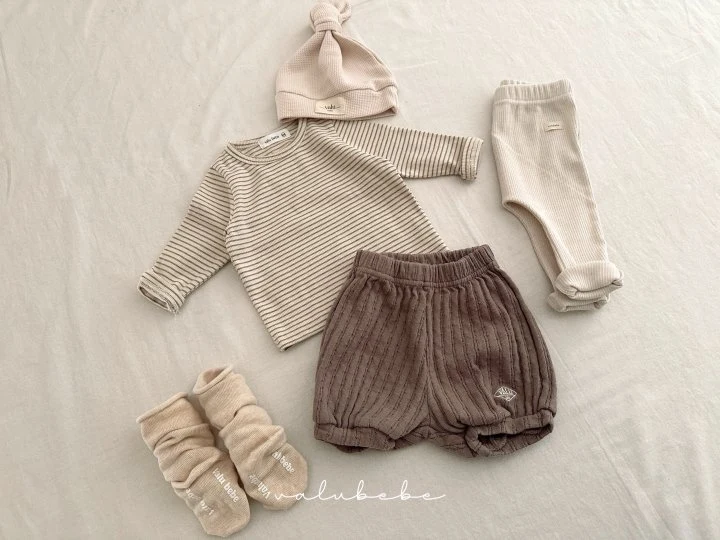 Valu Bebe - Korean Baby Fashion - #babyoutfit - Juku Jacquard Pants (Bebe) - 7