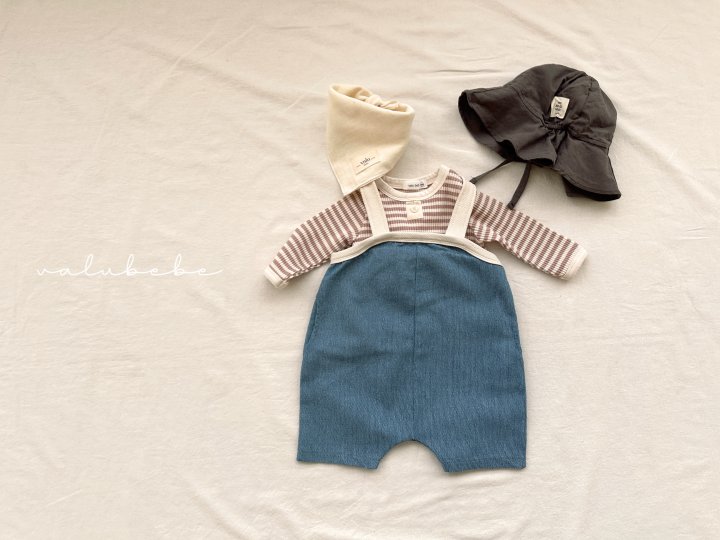 Valu Bebe - Korean Baby Fashion - #babyoutfit - Tiny Stripe Tee (Bebe) - 4