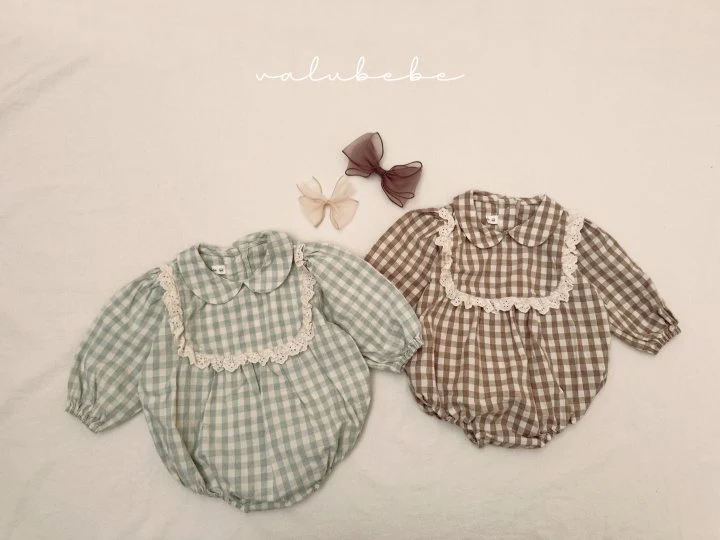 Valu Bebe - Korean Baby Fashion - #babyoutfit - Sweet Frill Suit (Bebe)