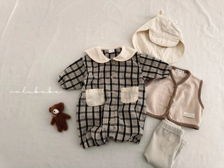 Valu Bebe - Korean Baby Fashion - #babyoutfit - Bebe Pong Pong Small Ear Bucket Hat - 2