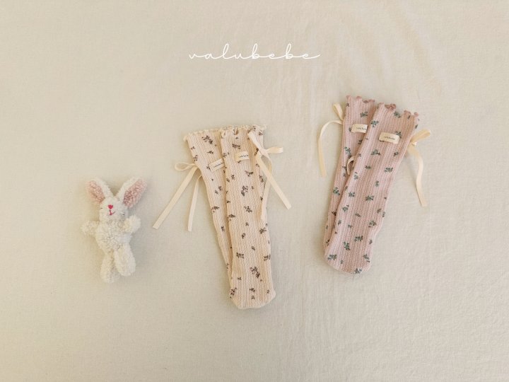 Valu Bebe - Korean Baby Fashion - #babyoutfit - Bebe Floral Socks - 11