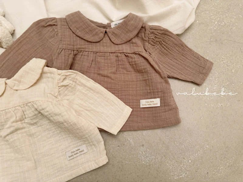 Valu Bebe - Korean Baby Fashion - #babyoutfit - Bebe Natural Dunka Blouse - 12