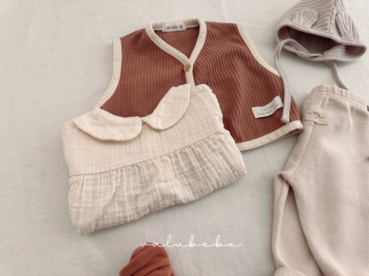 Valu Bebe - Korean Baby Fashion - #babyoutfit - Kids Natural Dunka Blouse - 11