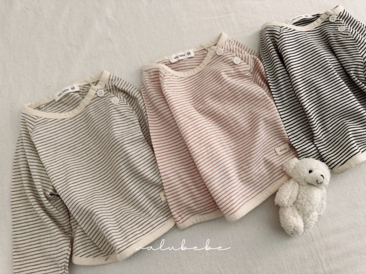 Valu Bebe - Korean Baby Fashion - #babyoutfit - Bebe ST Side Button Tee 3 - 11