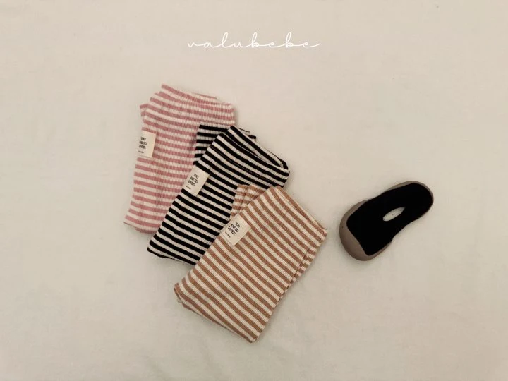 Valu Bebe - Korean Baby Fashion - #babywear - Kids Striped Leggings 25 - 11