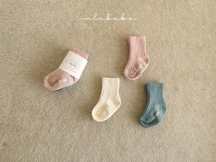 Valu Bebe - Korean Baby Fashion - #onlinebabyboutique - Loro Lip Socks (Bebe) - 12