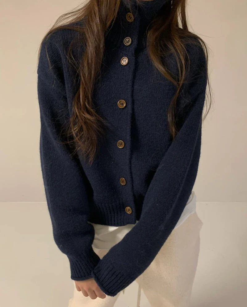 Via - Korean Women Fashion - #momslook - Warm Cardigan - 3