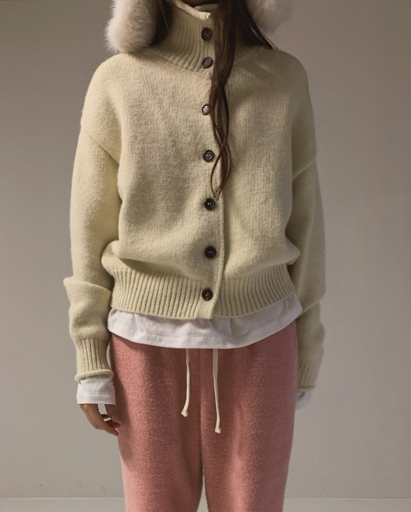 Via - Korean Women Fashion - #womensfashion - Warm Cardigan - 10