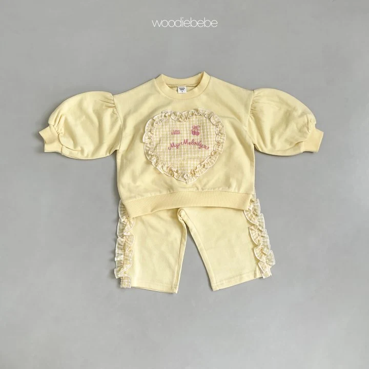 Woodie - Korean Baby Fashion - #babyboutique - Melody Top Bottom Set - 6