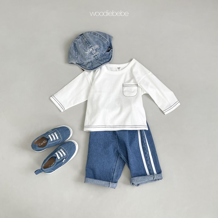 Woodie - Korean Baby Fashion - #babyboutiqueclothing - Basic tee - 8