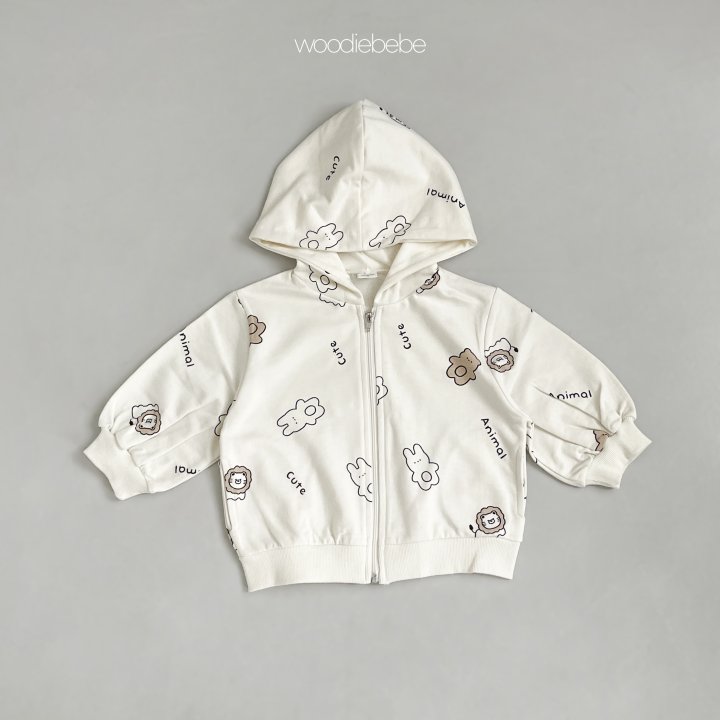 Woodie - Korean Baby Fashion - #babyboutiqueclothing - Mini Hooded Jumper - 4