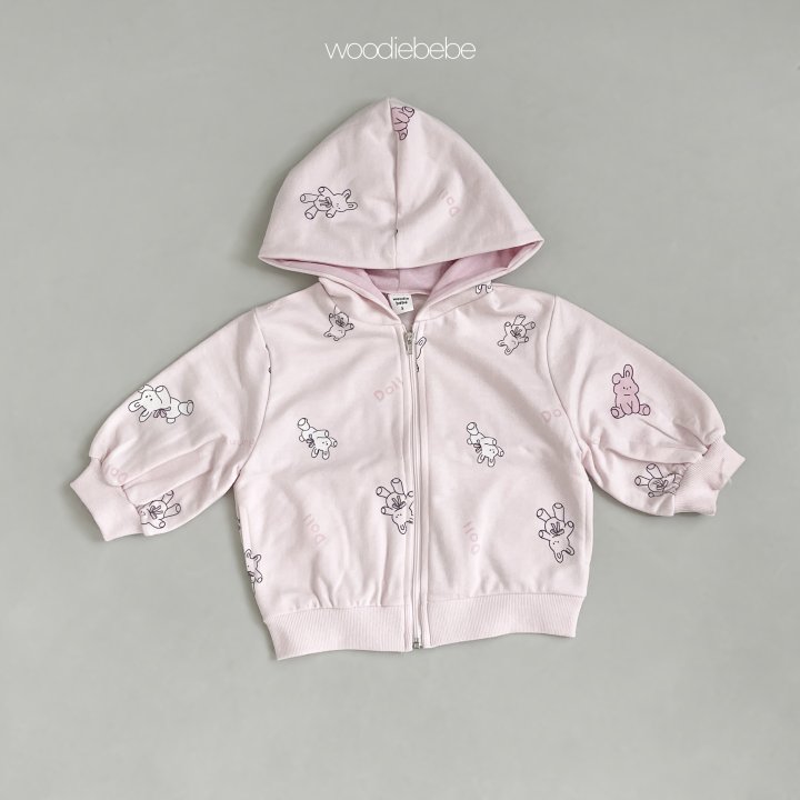 Woodie - Korean Baby Fashion - #babyfashion - Mini Hooded Jumper - 5